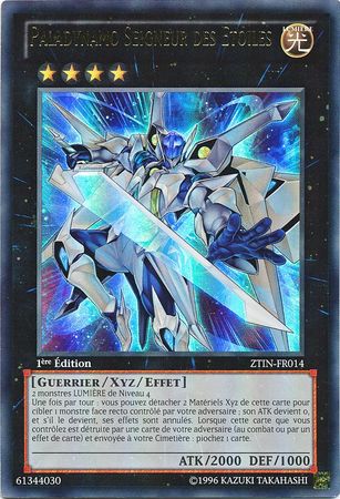 Paladynamo Seigneur des Etoiles ZTIN FR014 Ultra Rare 1st Edition French Yugioh Cards Paladynamo Seigneur des Etoiles ZTIN FR014 Ultra Rare 1st Edition French Yugioh Cards