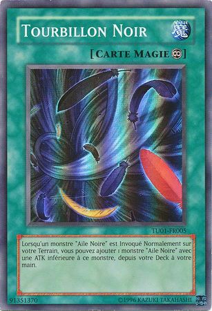 Tourbillon Noir TU01 FR005 Super Rare French Yugioh Cards Tourbillon Noir TU01 FR005 Super Rare French Yugioh Cards
