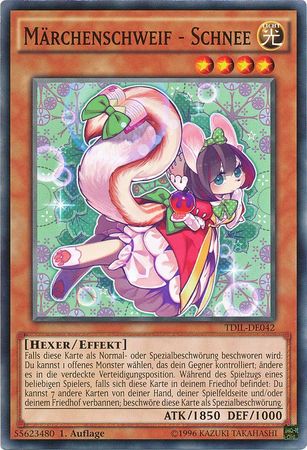 Marchenschweif Schnee TDIL DE042 Common 1st Edition German Yugioh Cards Marchenschweif Schnee TDIL DE042 Common 1st Edition German Yugioh Cards