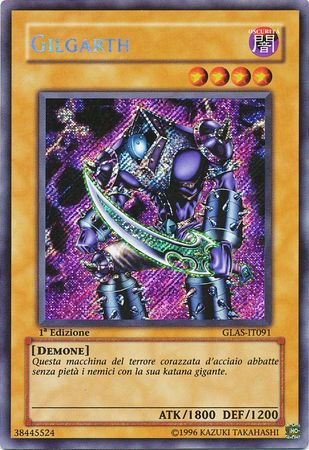 Gilgarth GLAS IT091 Secret Rare 1st Edition Gilgarth GLAS IT091 Secret Rare 1st Edition