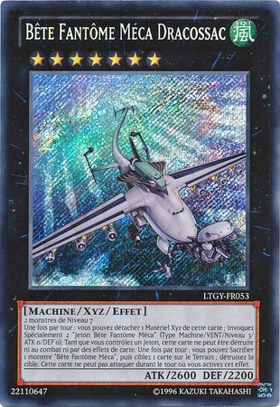 Bete Fantome Meca Dracossac LTGY FR053 Secret Rare Unlimited French Yugioh Cards Bete Fantome Meca Dracossac LTGY FR053 Secret Rare Unlimited French Yugioh Cards