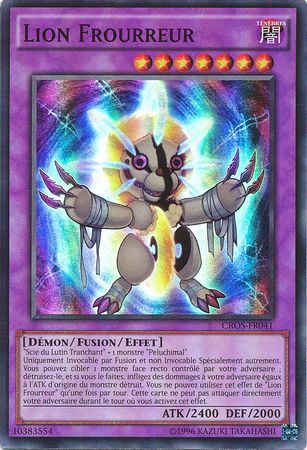 Lion Frourreur CROS FR041 Super Rare Unlimited French Yugioh Cards Lion Frourreur CROS FR041 Super Rare Unlimited French Yugioh Cards