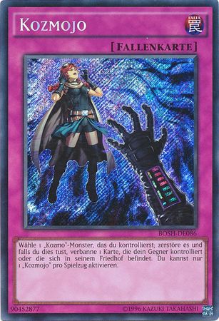 Kozmojo BOSH DE086 Secret Rare Unlimited German Yugioh Cards Kozmojo BOSH DE086 Secret Rare Unlimited German Yugioh Cards
