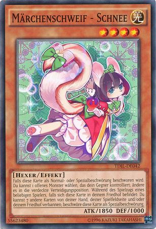 Marchenschweif Schnee TDIL DE042 Common Unlimited German Yugioh Cards Marchenschweif Schnee TDIL DE042 Common Unlimited German Yugioh Cards