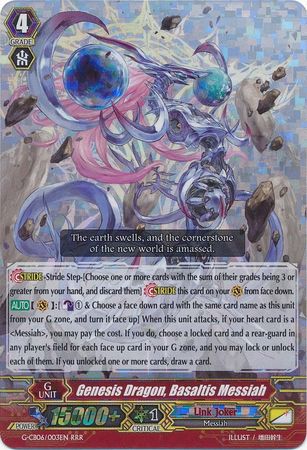 Genesis Dragon Basaltis Messiah G CB06 003EN Triple Rare RRR Genesis Dragon Basaltis Messiah G CB06 003EN Triple Rare RRR