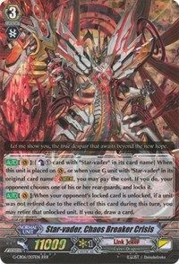 Star vader Chaos Breaker Crisis G CB06 007EN Triple Rare RRR G Clan Booster 6 Rondeau of Chaos and Salvation Singles Star vader Chaos Breaker Crisis G CB06 007EN Triple Rare RRR G Clan Booster 6 Rondeau of Chaos and Salvation Singles
