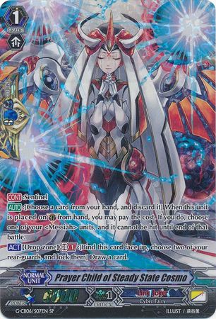 Prayer Child of Steady State Cosmo G CB06 S07EN Special Parallel SP G Clan Booster 6 Rondeau of Chaos and Salvation Singles Prayer Child of Steady State Cosmo G CB06 S07EN Special Parallel SP G Clan Booster 6 Rondeau of Chaos and Salvation Singles