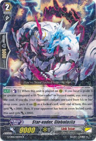 Star vader Globuladia G CB06 023EN Rare R Star vader Globuladia G CB06 023EN Rare R