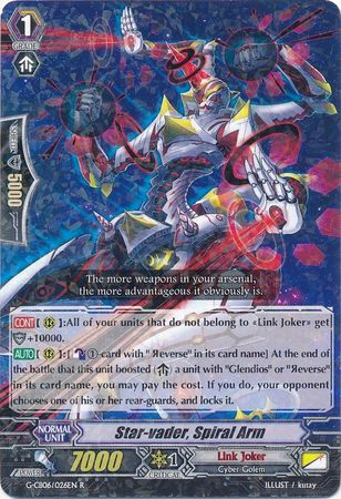 Star vader Spiral Arm G CB06 026EN Rare R G Clan Booster 6 Rondeau of Chaos and Salvation Singles Star vader Spiral Arm G CB06 026EN Rare R G Clan Booster 6 Rondeau of Chaos and Salvation Singles