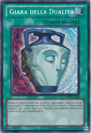 Giara della Dualita DREV IT062 Secret Rare Unlimited Italian Yugioh Cards Giara della Dualita DREV IT062 Secret Rare Unlimited Italian Yugioh Cards