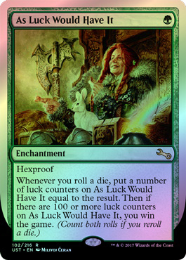 As Luck Would Have It 102 216 Foil As Luck Would Have It 102 216 Foil