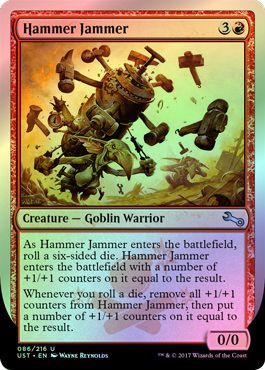 Hammer Jammer 086 216 Foil Unstable Foil Singles Hammer Jammer 086 216 Foil Unstable Foil Singles