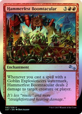 Hammerfest Boomtacular 087 216 Foil Hammerfest Boomtacular 087 216 Foil