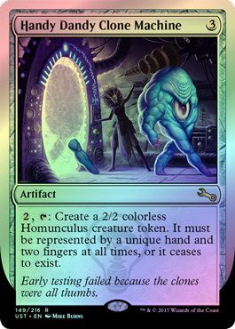 Handy Dandy Clone Machine 149 216 Foil Unstable Foil Singles Handy Dandy Clone Machine 149 216 Foil Unstable Foil Singles