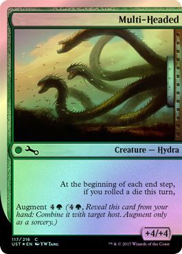 Multi Headed 117 216 Foil Unstable Foil Singles Multi Headed 117 216 Foil Unstable Foil Singles