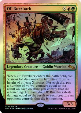 Ol Buzzbark 134 216 Foil Unstable Foil Singles Ol Buzzbark 134 216 Foil Unstable Foil Singles