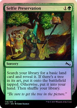 Selfie Preservation 119 216 Foil 