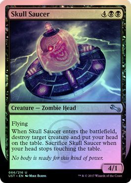 Skull Saucer 066 216 Foil Skull Saucer 066 216 Foil