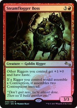 Steamflogger Boss 093 216 Foil Unstable Foil Singles Steamflogger Boss 093 216 Foil Unstable Foil Singles