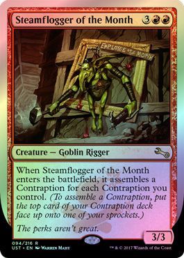 Steamflogger of the Month 094 216 Foil Unstable Foil Singles Steamflogger of the Month 094 216 Foil Unstable Foil Singles