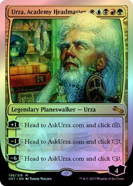 Urza Academy Headmaster 136 216 Foil Urza Academy Headmaster 136 216 Foil