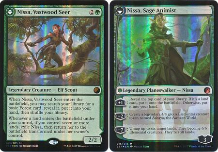 Nissa, Vastwood Seer | Nissa, Sage Animist - Magic | TrollAndToad