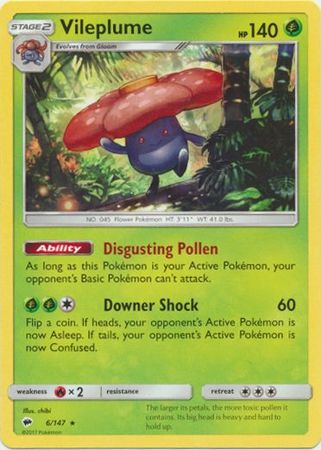 Vileplume 6 147 Promo Vileplume 6 147 Promo