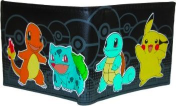 Pokemon Multi Character Bi Fold Wallet | TrollAndToad