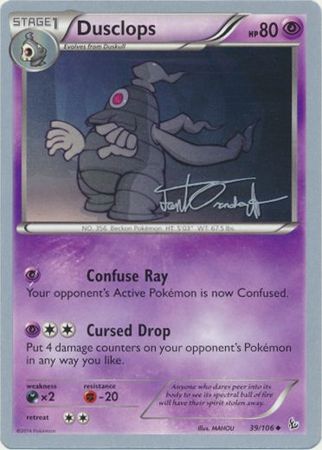 Dusclops 39 106 World Championship Card WC Pokemon World Championship Deck Singles Dusclops 39 106 World Championship Card WC Pokemon World Championship Deck Singles