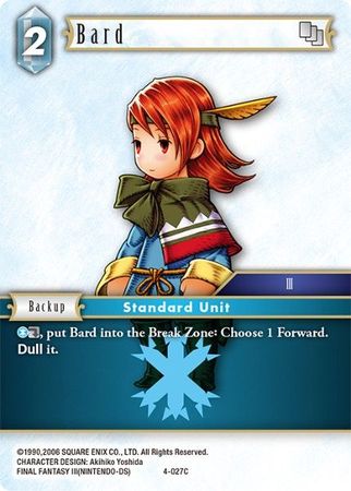 Bard 4 027C Common Opus IV Collection Singles Bard 4 027C Common Opus IV Collection Singles