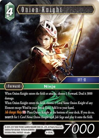Onion Knight 4 054L Legend Opus IV Collection Singles Onion Knight 4 054L Legend Opus IV Collection Singles