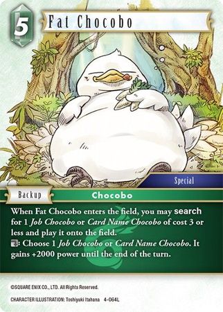 Fat Chocobo 4 064L Legend Opus IV Collection Singles Fat Chocobo 4 064L Legend Opus IV Collection Singles