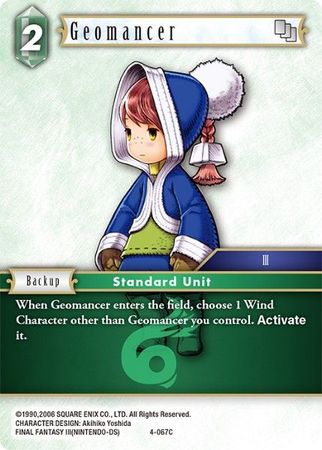 Geomancer 4 067C Common Opus IV Collection Singles Geomancer 4 067C Common Opus IV Collection Singles