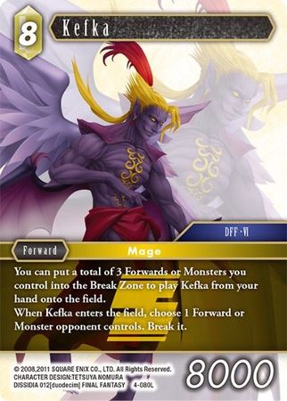 Kefka 4 080L Legend Opus IV Collection Singles Kefka 4 080L Legend Opus IV Collection Singles