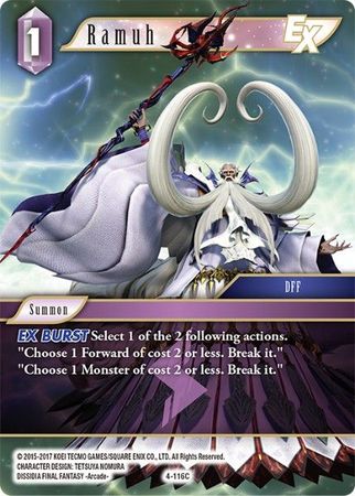 Ramuh EX 4 116C Common Opus IV Collection Singles Ramuh EX 4 116C Common Opus IV Collection Singles