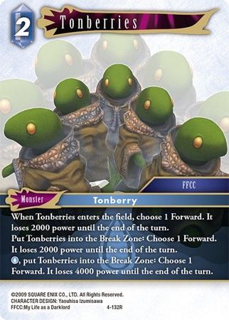 Tonberries 4 132R Rare Opus IV Collection Singles Tonberries 4 132R Rare Opus IV Collection Singles