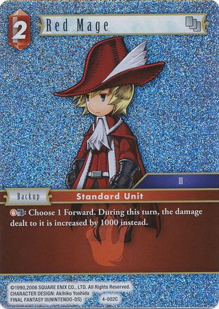 Red Mage 4 002C Common Foil Red Mage 4 002C Common Foil