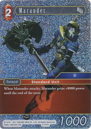 Marauder 4 017R Rare Foil Marauder 4 017R Rare Foil