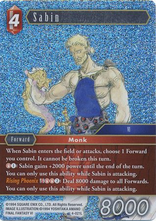 Sabin 4 021L Legend Foil Sabin 4 021L Legend Foil