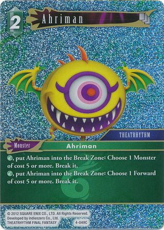 Ahriman 4 049C Common Foil Opus IV Collection Foil Singles Ahriman 4 049C Common Foil Opus IV Collection Foil Singles