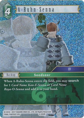 A Ruhn Senna 4 050R Rare Foil A Ruhn Senna 4 050R Rare Foil