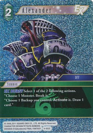 Alexander EX 4 052C Common Foil Alexander EX 4 052C Common Foil