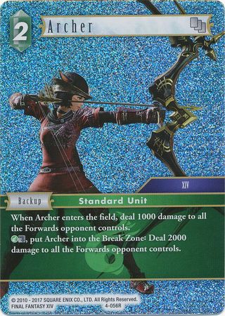 Archer 4 056R Rare Foil Archer 4 056R Rare Foil