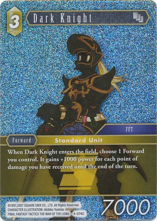 Dark Knight 4 074C Common Foil Dark Knight 4 074C Common Foil