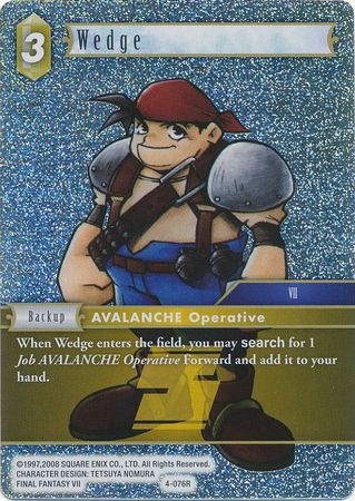 Wedge 4 076R Rare Foil Wedge 4 076R Rare Foil