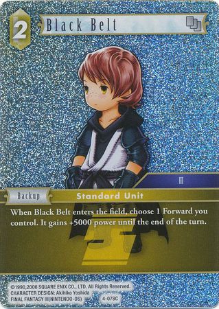 Black Belt 4 078C Common Foil Black Belt 4 078C Common Foil