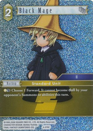 Black Mage 4 079C Common Foil Opus IV Collection Foil Singles Black Mage 4 079C Common Foil Opus IV Collection Foil Singles