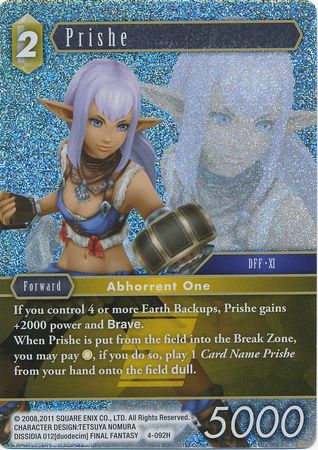 Prishe 4 092H Hero Foil Prishe 4 092H Hero Foil