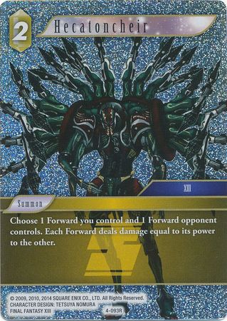 Hecatoncheir 4 093R Rare Foil Hecatoncheir 4 093R Rare Foil
