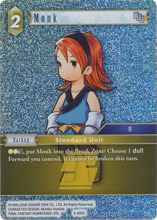 Monk 4 095C Common Foil Monk 4 095C Common Foil